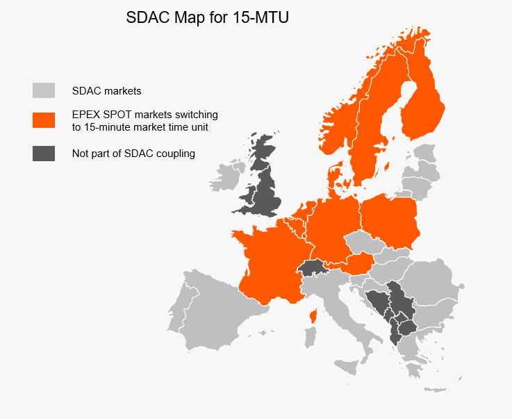 SDAC map for 15-min MTU